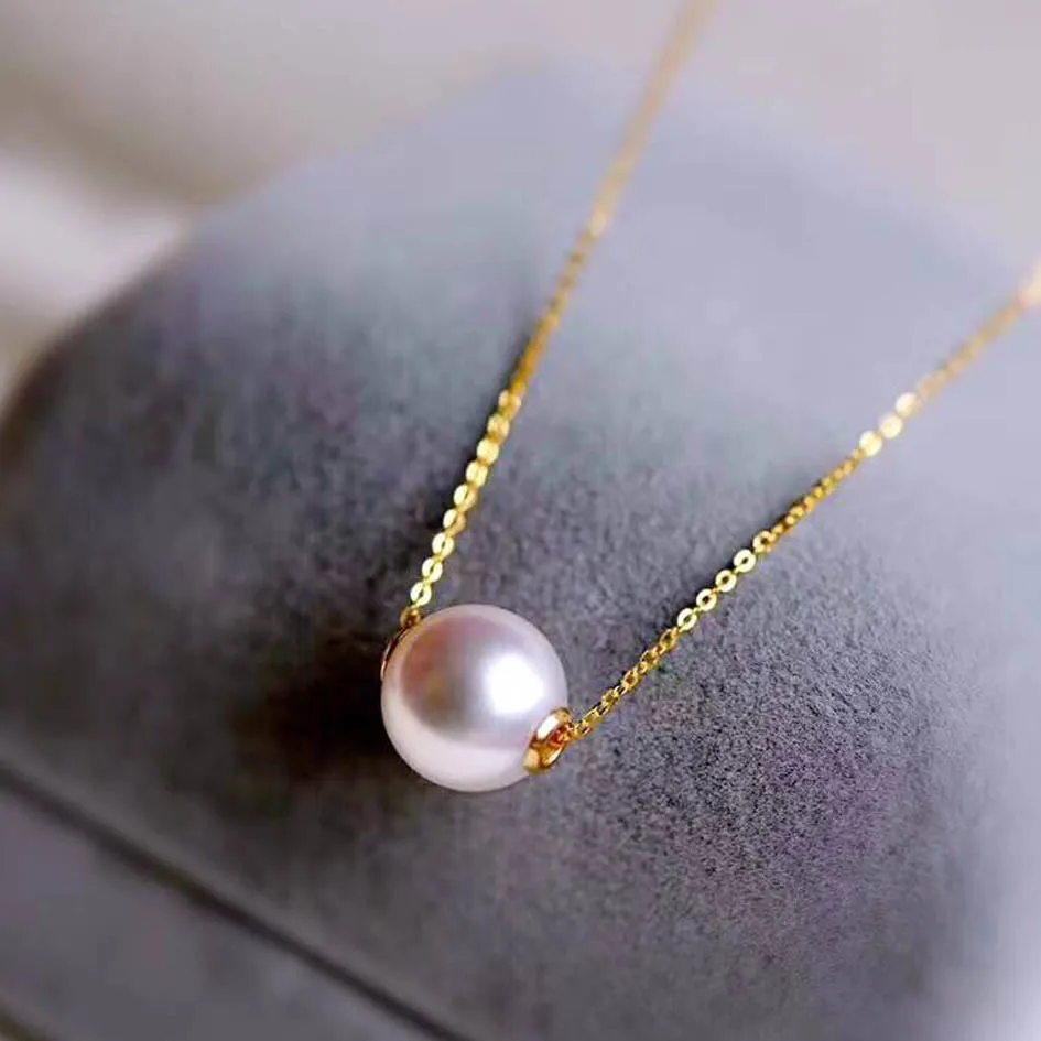 Beautiful 18K Gold Chain Natural Freshwater Pearl Charm Bead layered Necklace Solid 18K Yellow Gold Necklace Jewelry
Beautiful 18K Gold Chain Natural Freshwater Pearl Charm Bead layered Necklace Solid 18K Yellow Gold Necklace Jewelry