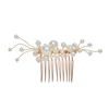 Popular design handmade pearl wedding bridal hair combs