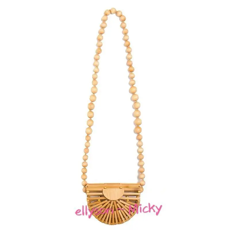 Summer Beach handbags for women rattan straw purse 2020 bamboo handmade ladies bag, Beige
Summer Beach handbags for women rattan straw purse 2020 bamboo handmade ladies bag, Beige