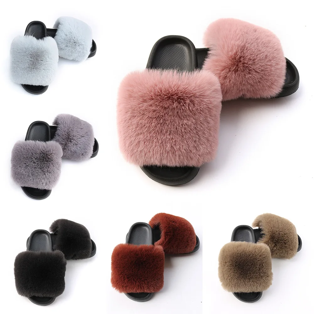 Furry Slippers Artificial Fur Fashion Trend Home Lightweight High Quality Women's Slippers 2021 New, Pink
Furry Slippers Artificial Fur Fashion Trend Home Lightweight High Quality Women's Slippers 2021 New, Pink