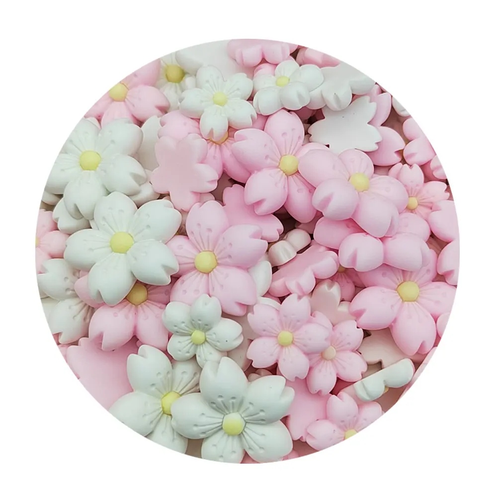 White Pink Resin Mini Cherry Blossoms Flat Back Cabochon Scrapbook Kawaii DIY Embellishments Accessories
White Pink Resin Mini Cherry Blossoms Flat Back Cabochon Scrapbook Kawaii DIY Embellishments Accessories