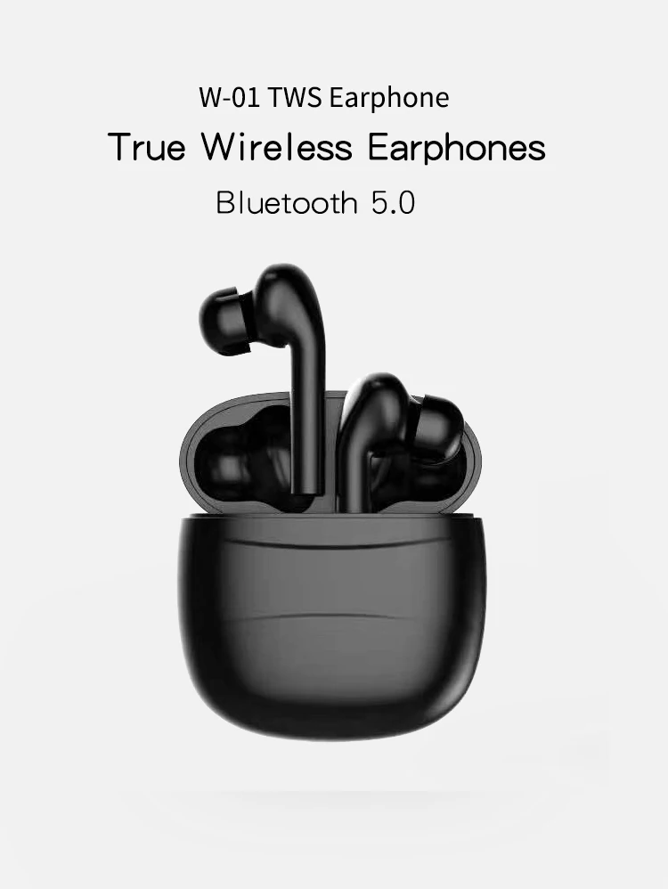 i12 tws boat earhook true wireless earbuds headphone v5.0 earphone mini headset i12 touch black - ANKUX.COM
