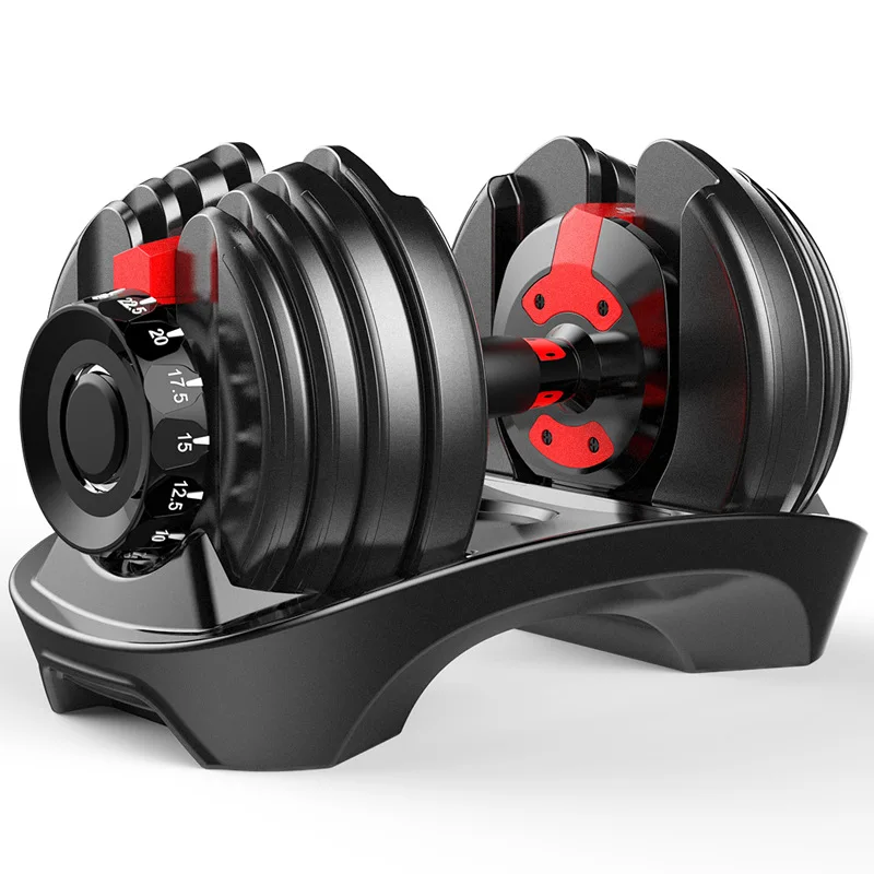 16Kg 35lb Adjustable Dumbbell Set Adjustment Range 5lb To 35lb Steel Plate Covered Nylon Plastic
16Kg 35lb Adjustable Dumbbell Set Adjustment Range 5lb To 35lb Steel Plate Covered Nylon Plastic