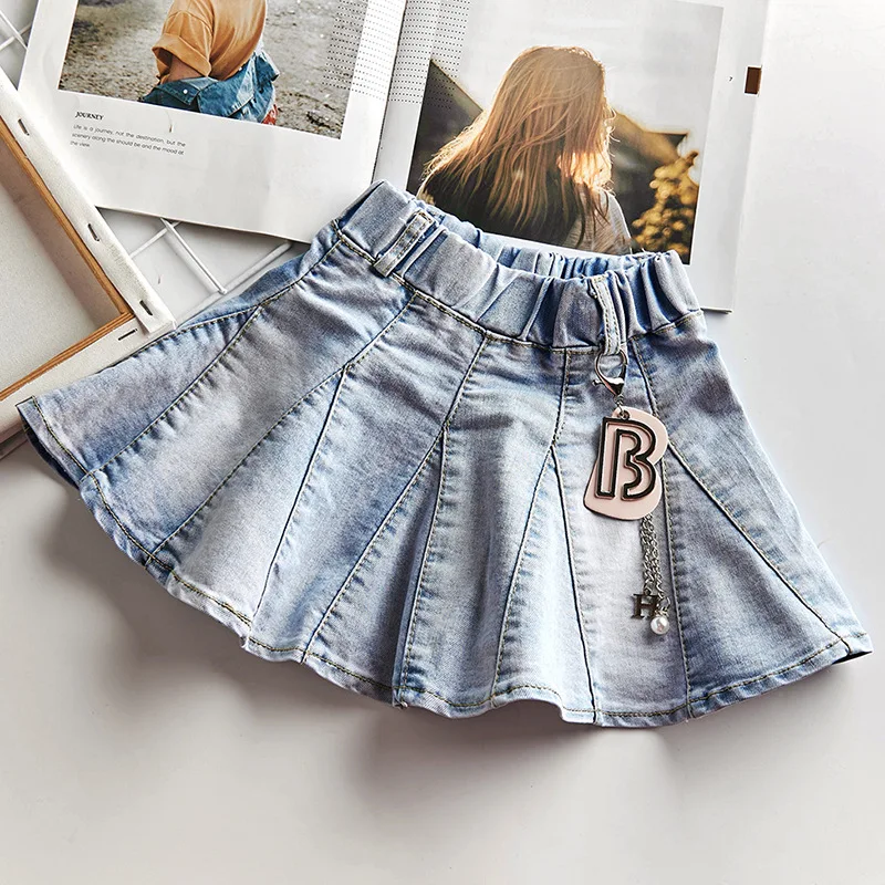 2021 New Fall Kid Girl Washed Blue Ruffle Jean Skirt Big Girl Bow Tie Denim Skirt for 2-9T
2021 New Fall Kid Girl Washed Blue Ruffle Jean Skirt Big Girl Bow Tie Denim Skirt for 2-9T