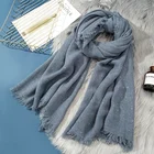 Factory Supply Dyed Scarf Wool Cashmere Sequin Shawl For Women Outdoor Activities Scarf