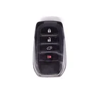 Original 3+1 buttons 433MHz (FSK) 8A chip Smart Remote Car Key Fob TOY 61E338-0020 Fit for 2017.08 Land Cruiser