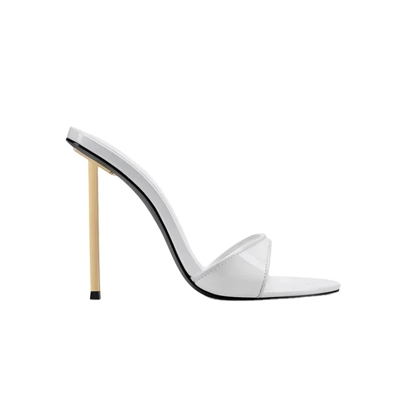 4.5-inch heel 2021 spring and summer vegan leather lady high heel shoes women slipper sandals, Picture color
4.5-inch heel 2021 spring and summer vegan leather lady high heel shoes women slipper sandals, Picture color