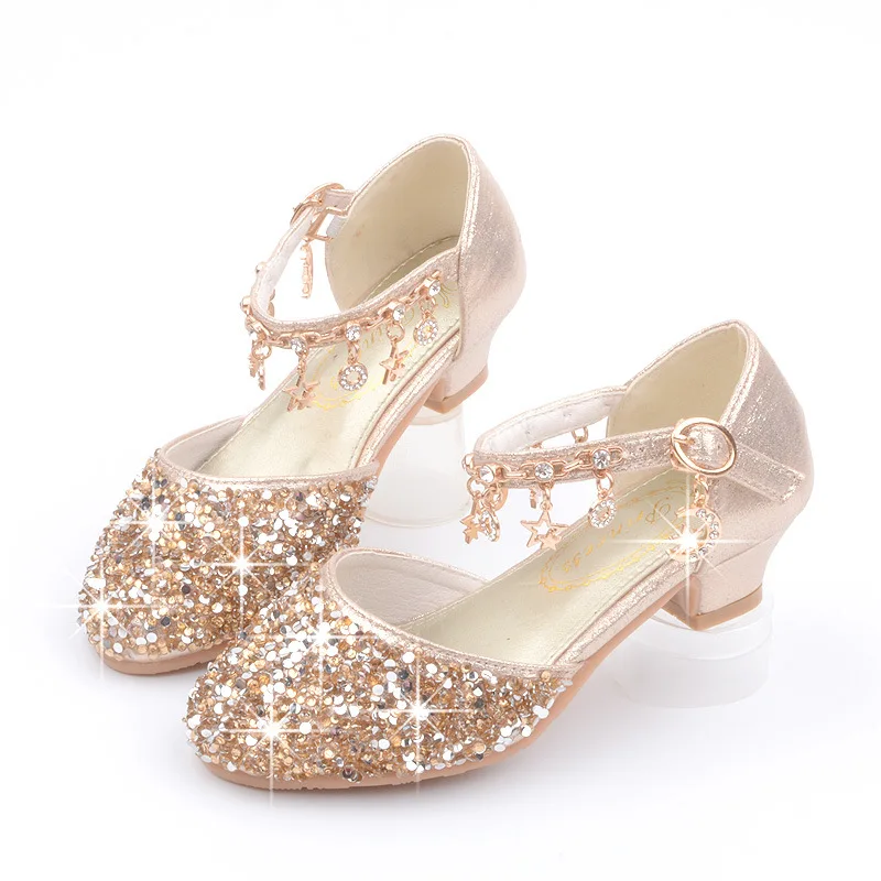 2021 Factory Wholesale Children's Princess Party Shoe Girls Silver Show Crystal High Heel Shoes, White red pink purple black blue gold silver
2021 Factory Wholesale Children's Princess Party Shoe Girls Silver Show Crystal High Heel Shoes, White red pink purple black blue gold silver