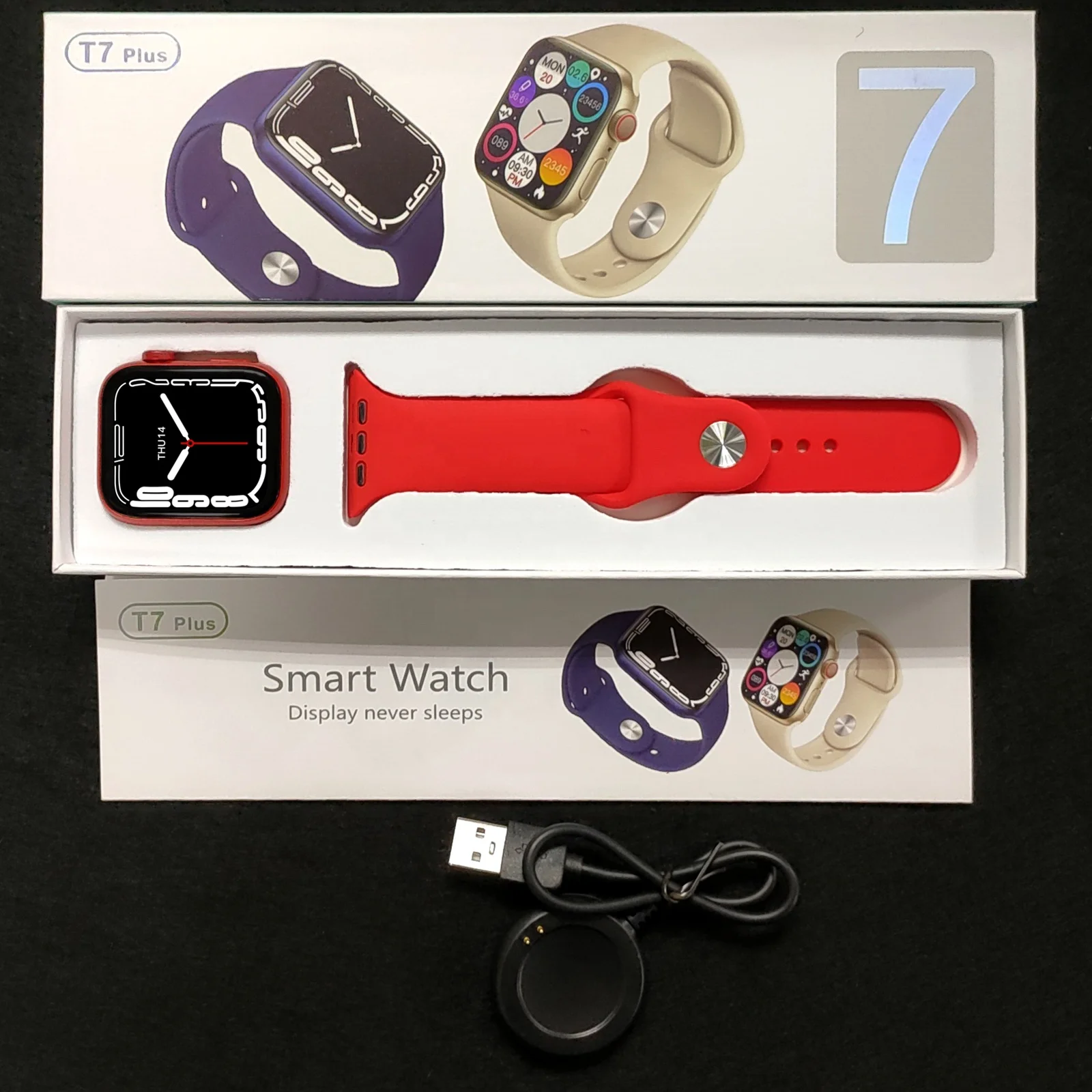 T7PLUS smart watch series 7 2022 New Design Smart Bracelet Fitness Sport 1.75 Inch Screen smartwatch
T7PLUS smart watch series 7 2022 New Design Smart Bracelet Fitness Sport 1.75 Inch Screen smartwatch