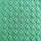 Industry Soft-handfeel Chiffon Eyelet Embroidery Small Flower Pattern Fabric For Kids Wear Lady Dress