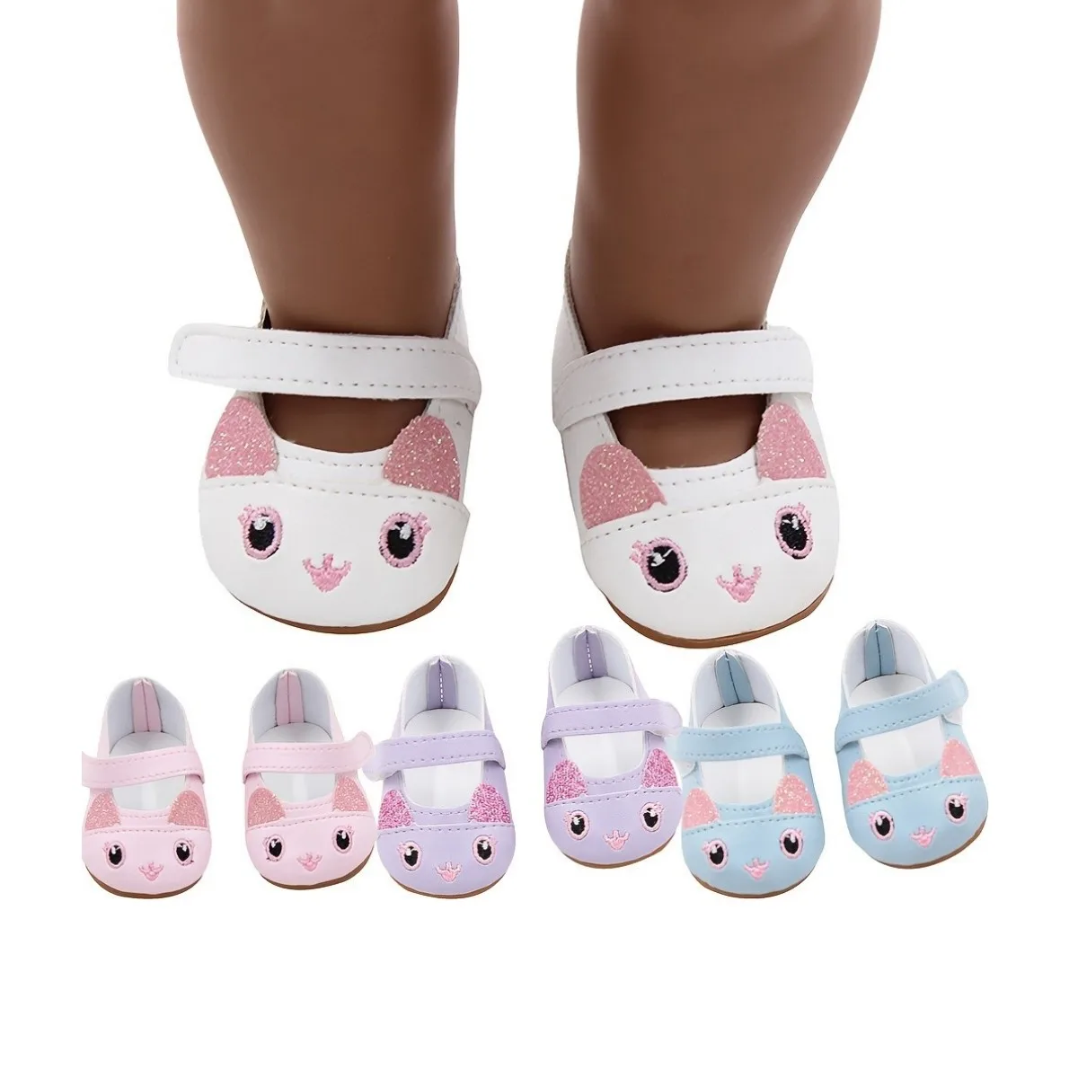 Hot Sell High quality 18 inch Doll Shoes American Doll Girl Embroidered Rabbit Doll Shoes
Hot Sell High quality 18 inch Doll Shoes American Doll Girl Embroidered Rabbit Doll Shoes