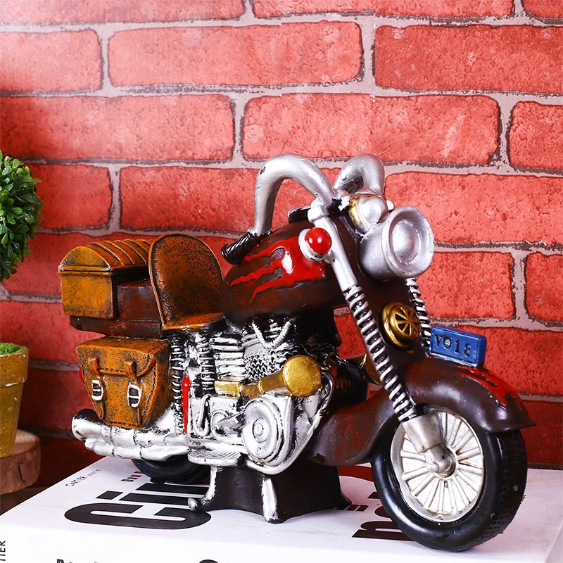 Wholesale hot sell Home Decor Vintage Motorcycle Crafts Living Room Bedroom Decoration car model resin statue ornament motorbike
Wholesale hot sell Home Decor Vintage Motorcycle Crafts Living Room Bedroom Decoration car model resin statue ornament motorbike