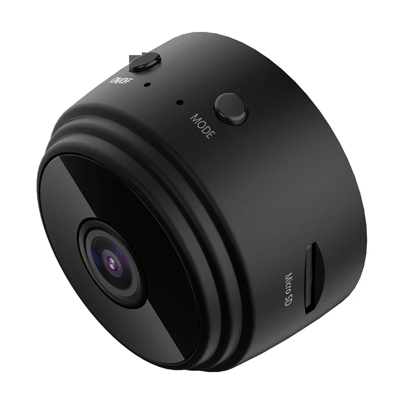 Built-In Hotspot 150 Degree Security Camera Wide Angle Outside Wireless Mini Spy Camera 1080P Hidden Camera, Black
Built-In Hotspot 150 Degree Security Camera Wide Angle Outside Wireless Mini Spy Camera 1080P Hidden Camera, Black