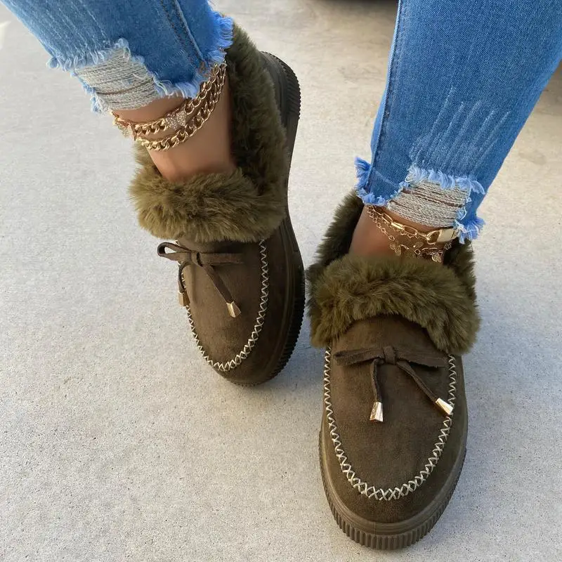 Big Size Winter Shoes For Women Latest Fur Plush Ladies Casual Designer Walking Shoes For Women New Styles
Big Size Winter Shoes For Women Latest Fur Plush Ladies Casual Designer Walking Shoes For Women New Styles
