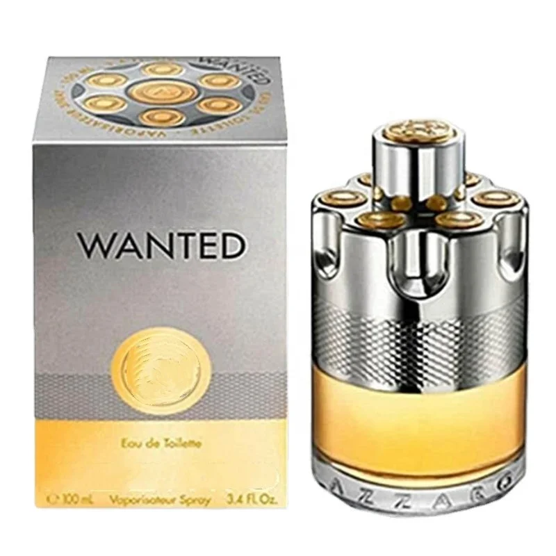 

100ml 3.4oz Man Perfumes Wanted Perfume Fragrance Eau De Toilette Long Lasting Smell Male Spray Famous Brand EDT Men Cologne