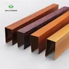 Interior Decorative Timber Strip False Ceiling Design for Home Decoration 40*25mm Sounds Proof Material