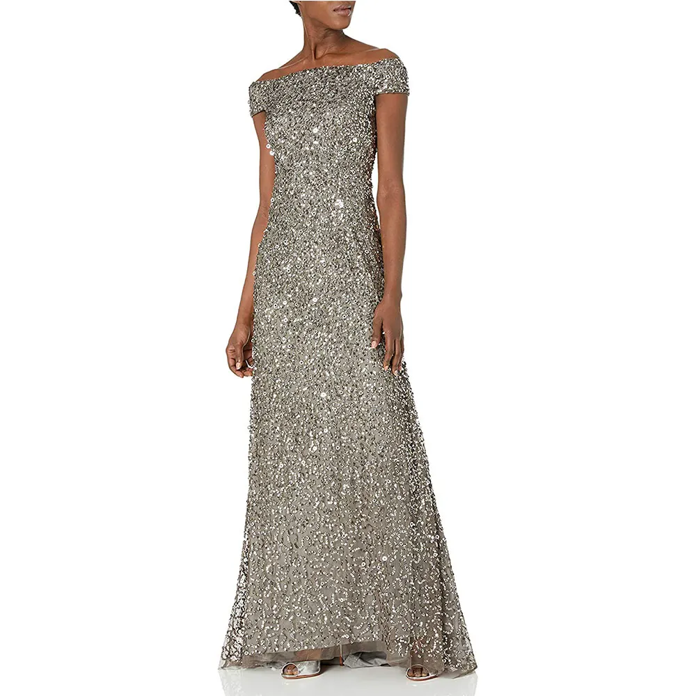 Vintage Wedding 2021 Summer Women Factory Wholesale Gray Sleeveless A-line Zipper Long Evening Dress
Vintage Wedding 2021 Summer Women Factory Wholesale Gray Sleeveless A-line Zipper Long Evening Dress