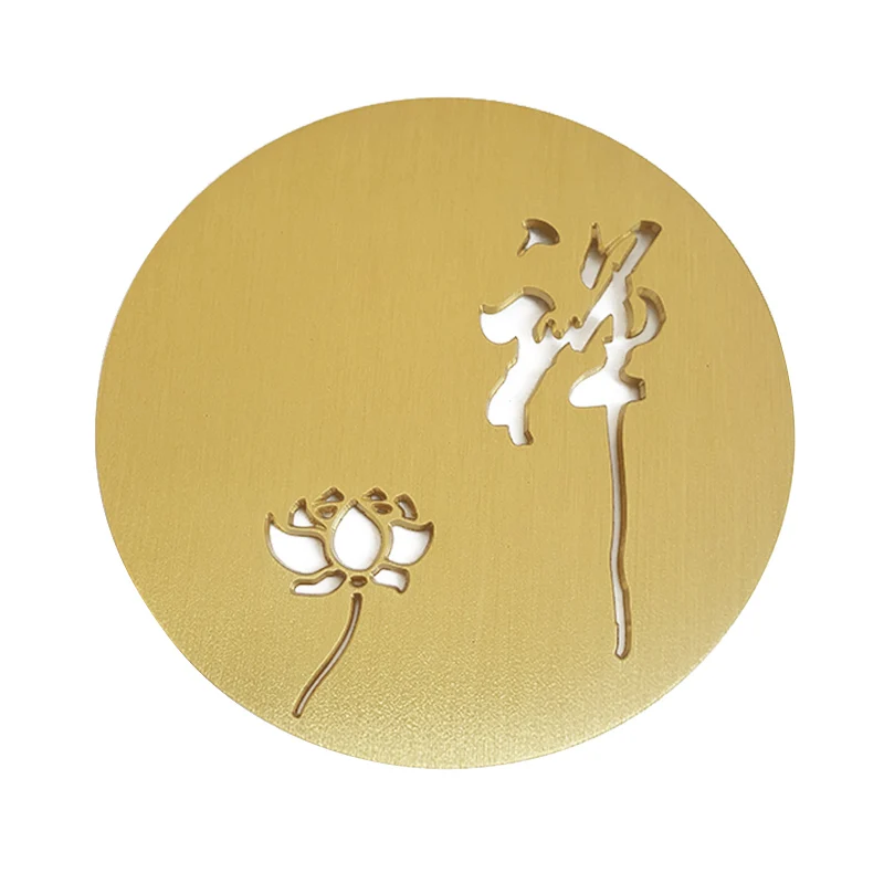 High Quality Golden Pure Copper Round Metal Coaster Rectangular Tea Tray Drainage Decoration Accessories, Gold
High Quality Golden Pure Copper Round Metal Coaster Rectangular Tea Tray Drainage Decoration Accessories, Gold