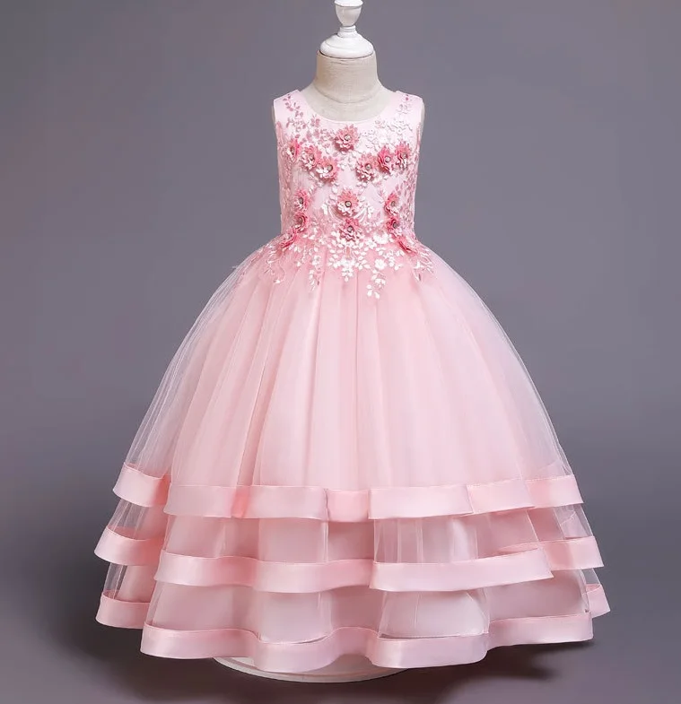 Wholesale Kids Clothing Evening Gowns Children Clothes Flower Baby Girl Dresses For Party Wear 3040
Wholesale Kids Clothing Evening Gowns Children Clothes Flower Baby Girl Dresses For Party Wear 3040