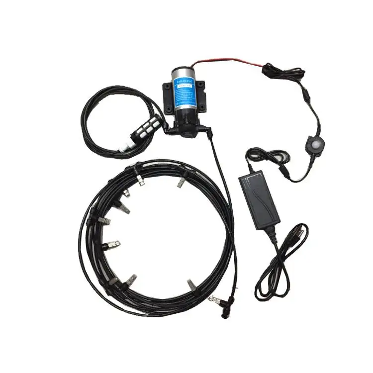 Irrigation mist kit high pressure pump misting green house cooling system 
Irrigation mist kit high pressure pump misting green house cooling system