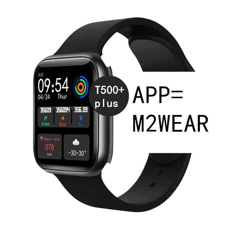 HOT Smartwatch T500+plus Healthy Fitness Tracker M2wear T500+plus Smart Watch Reloj inteligent Series 6 BT call for android ios, 5 colors
HOT Smartwatch T500+plus Healthy Fitness Tracker M2wear T500+plus Smart Watch Reloj inteligent Series 6 BT call for android ios, 5 colors