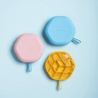 Household Custom 3D Ice Sphere Ice Tray Slikin Fish Silicone Ice Cream Serving Trays