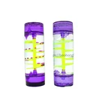 New Novelty Acrylic Liquid Oil Hourglass For Wedding Decoration