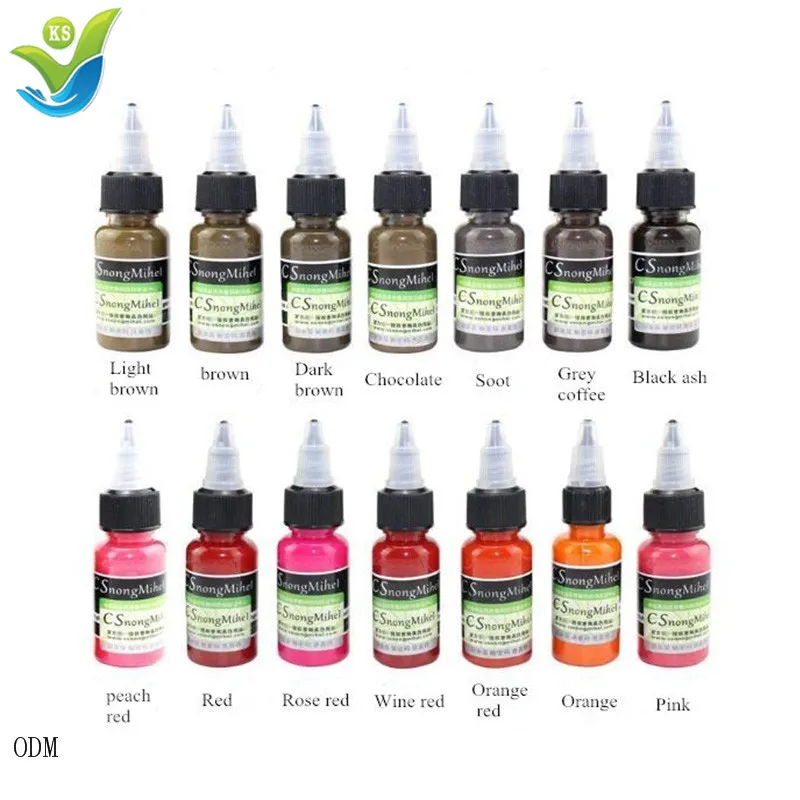 BEAUTY MAKEUP PIGMENT Micro needle eyeliner tattoo Semi Permanent Makeup Pigment of cream type / Tattoo Ink/ lip tattoo
BEAUTY MAKEUP PIGMENT Micro needle eyeliner tattoo Semi Permanent Makeup Pigment of cream type / Tattoo Ink/ lip tattoo