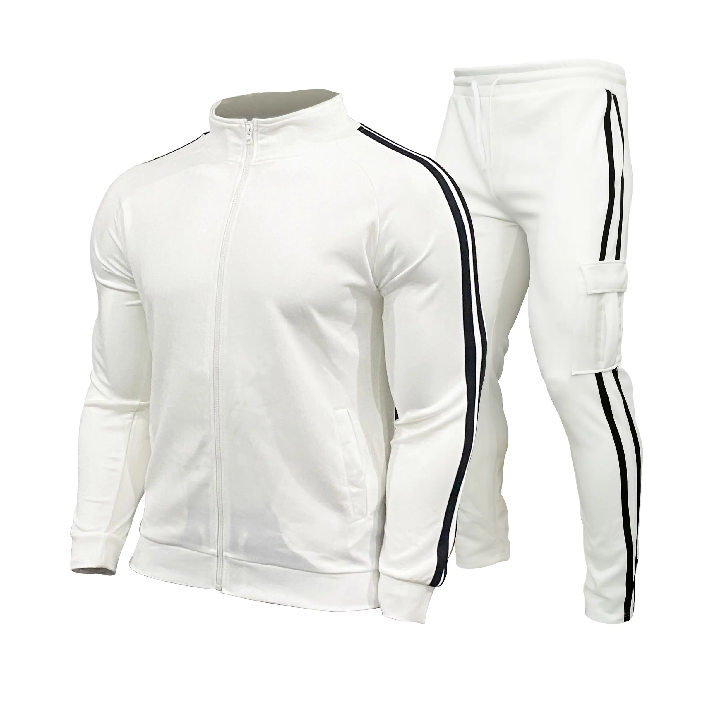 New leisure fitness cardigan stand collar sports suit youth sportswear leisure slim running two-piece suit
New leisure fitness cardigan stand collar sports suit youth sportswear leisure slim running two-piece suit