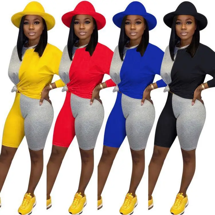 ZMH341 2021 Spring Women Color Block Splicing Fashion Casual Suit 2 Piece Set Clothing
ZMH341 2021 Spring Women Color Block Splicing Fashion Casual Suit 2 Piece Set Clothing