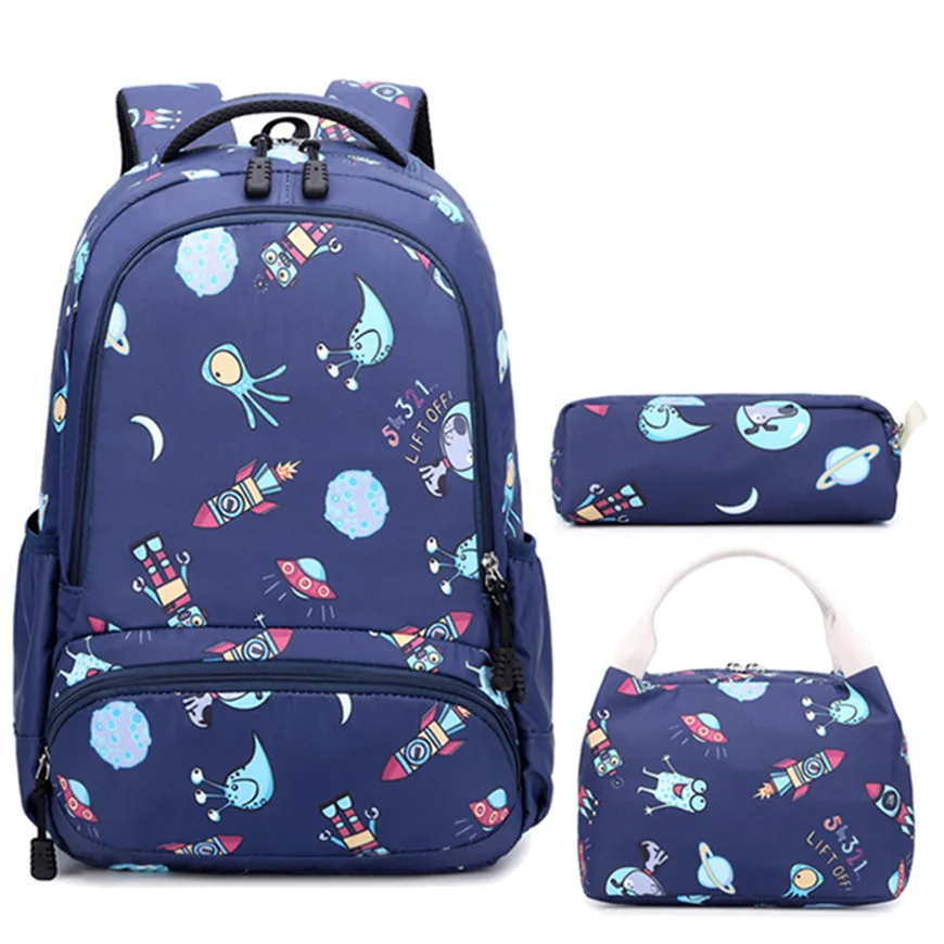 Promotion Polyester waterproof children primary school rocket bags trendy backpack set for school rocket girls, Blue
Promotion Polyester waterproof children primary school rocket bags trendy backpack set for school rocket girls, Blue