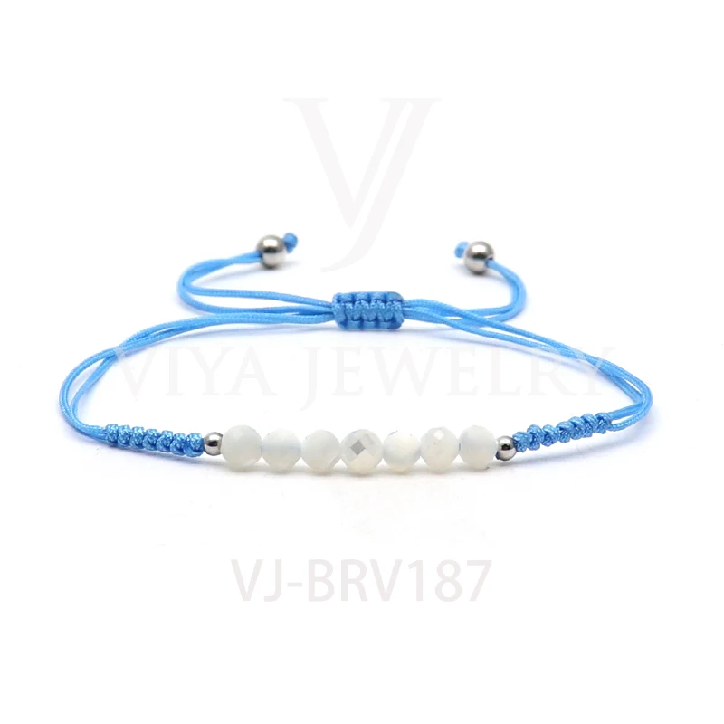 Viya Jewelry Handmade Women Fashion Simple Stone Beaded Bracelet Adjustable Size Bracelets, As picture
Viya Jewelry Handmade Women Fashion Simple Stone Beaded Bracelet Adjustable Size Bracelets, As picture