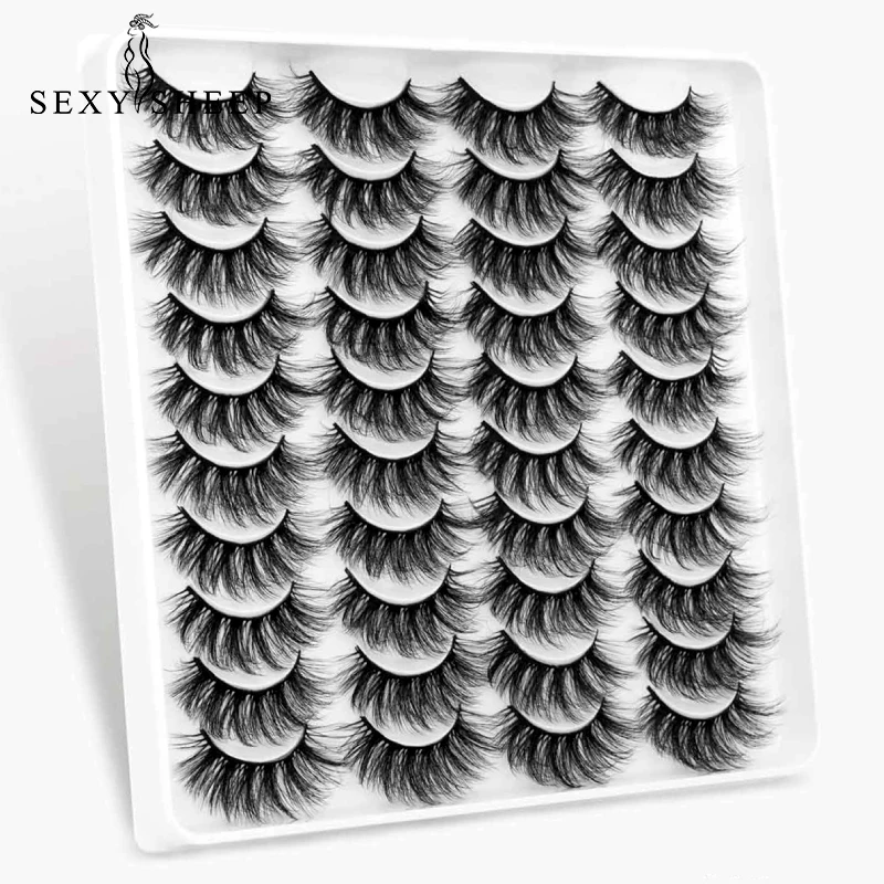 Lashes 3D Faux Mink False Eyelashes Handmade Wispy Fluffy Long Lashes Natural Eyelash Extension Makeup Kit
Lashes 3D Faux Mink False Eyelashes Handmade Wispy Fluffy Long Lashes Natural Eyelash Extension Makeup Kit