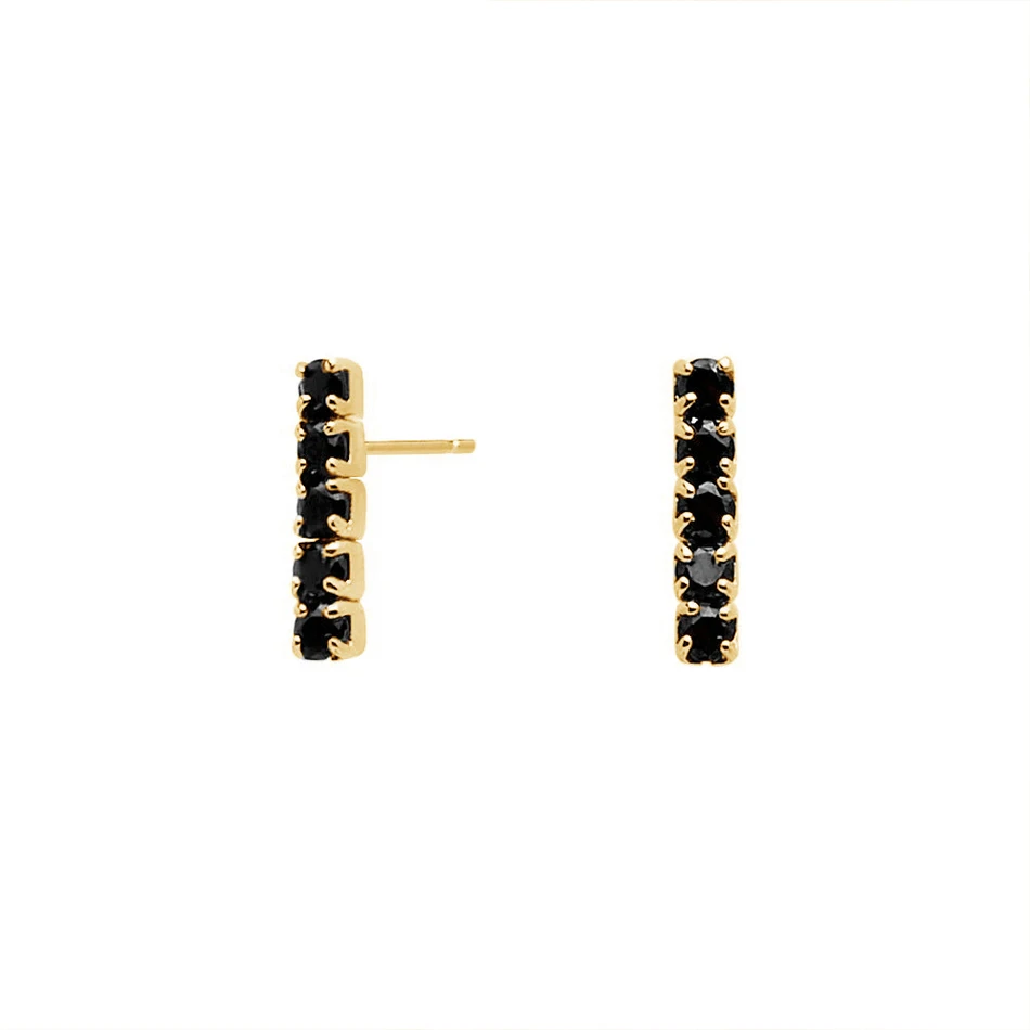 wholesale stud earrings 925 sterling silver jewelry 18k gold plated Black Stud Earrings For Women
wholesale stud earrings 925 sterling silver jewelry 18k gold plated Black Stud Earrings For Women
