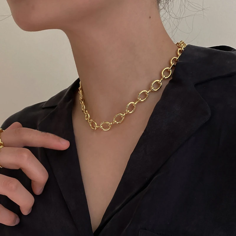 Gold Silver Color Linked Small Circle Necklaces Beaded Chain Necklaces for Women Minimalist Choker Necklace Simple Jewelry
Gold Silver Color Linked Small Circle Necklaces Beaded Chain Necklaces for Women Minimalist Choker Necklace Simple Jewelry