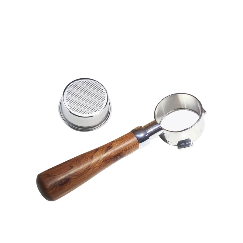 304 Stainless Steel Barista Tool 54mm Coffee Bottomless Portafilter For Coffee Machine
304 Stainless Steel Barista Tool 54mm Coffee Bottomless Portafilter For Coffee Machine