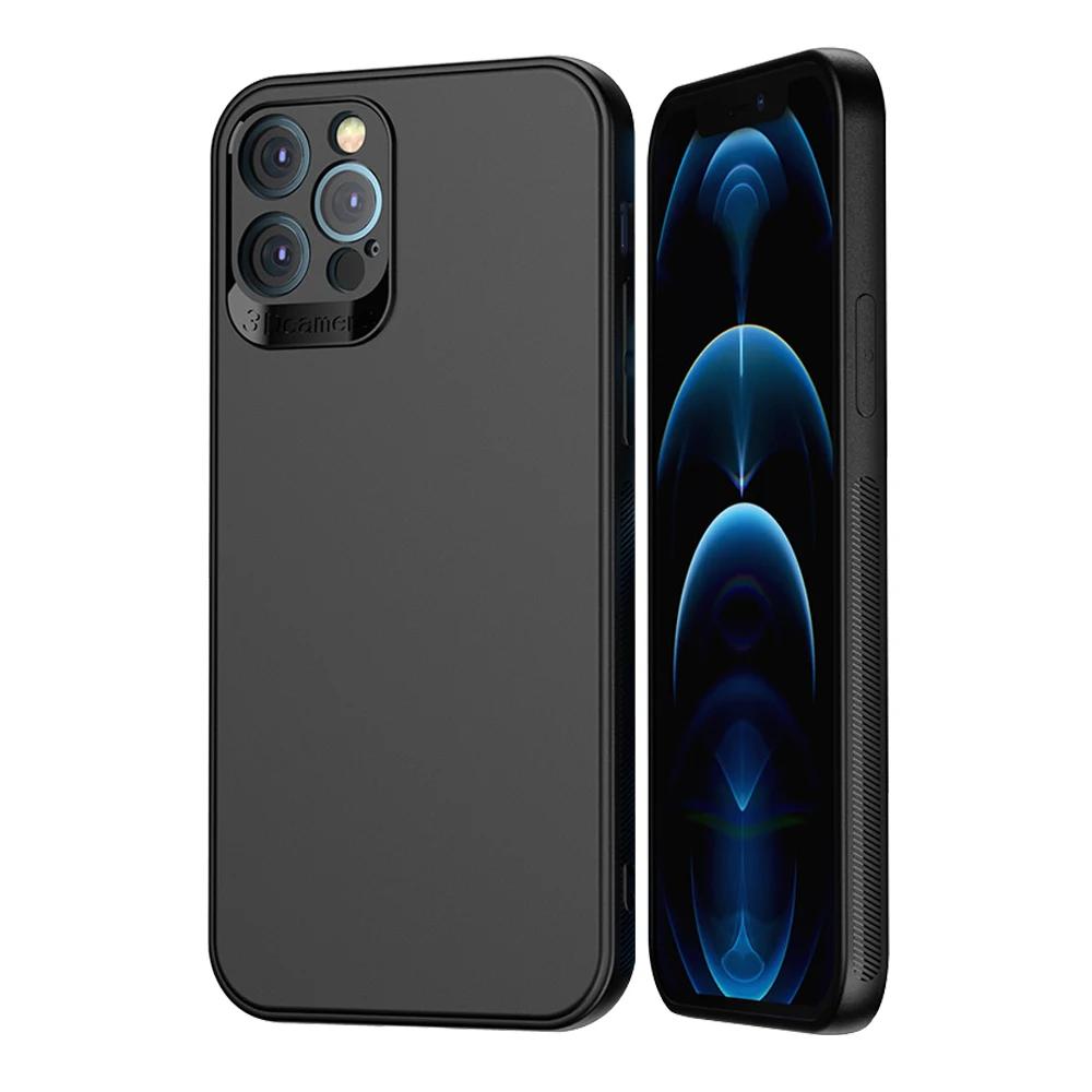 New Arrival Ultra-thin Case Anti Fingerprint 3D Camera Lens Protection Matte TPU Phone Case For iPhone 13 Pro Black Cover
New Arrival Ultra-thin Case Anti Fingerprint 3D Camera Lens Protection Matte TPU Phone Case For iPhone 13 Pro Black Cover