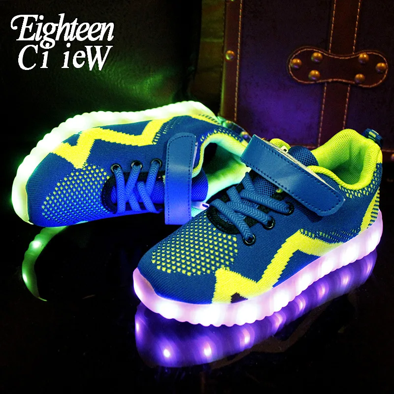 Kids Light Up Shoes for Kids Boys Glowing Sneakers for Boy&Girl USB Charging Illuminated Krasovki Luminous Sneakers LED Shoes
Kids Light Up Shoes for Kids Boys Glowing Sneakers for Boy&Girl USB Charging Illuminated Krasovki Luminous Sneakers LED Shoes