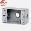 Aluminum Outlet Weatherproof Box with UL Certificate