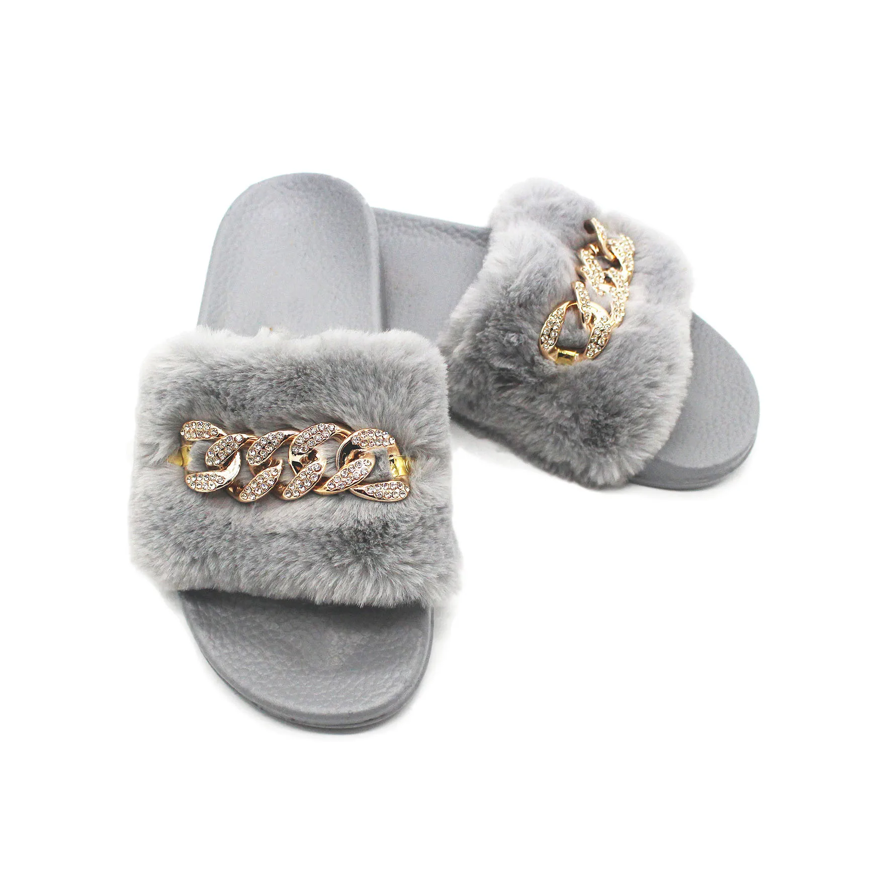 New Trendy American Warm Furry Women Sandals 2020 Comfortable Slides Footwear Sandals Custom Slides Sandals With Logo, Customized color
New Trendy American Warm Furry Women Sandals 2020 Comfortable Slides Footwear Sandals Custom Slides Sandals With Logo, Customized color