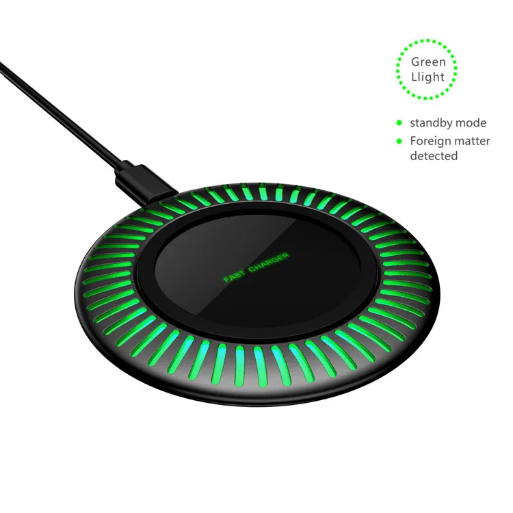 GY-MY10 Fashion design two color aluminum alloy 15W universal type c qi portable fast wireless charger, Gray/gold
GY-MY10 Fashion design two color aluminum alloy 15W universal type c qi portable fast wireless charger, Gray/gold
