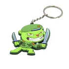 Handmade pvc keyring custom logo souvenir gift promotion custom soft pvc key chain pvc cartoon keychains