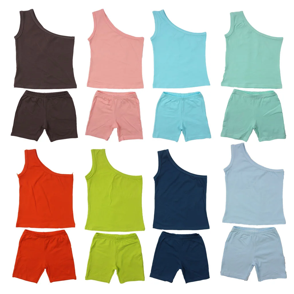 2021 summer Little Girl OEM Fashion 37 Pure Colors Solid One Shoulder Tops Shirt Baby Bikers Shorts 2Pcs Outfits
2021 summer Little Girl OEM Fashion 37 Pure Colors Solid One Shoulder Tops Shirt Baby Bikers Shorts 2Pcs Outfits