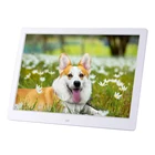 13 inch Indoor LCD wall mounted digital signage monitor USB plastic player playback digital photo frame