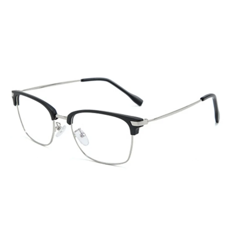 Men Retro Clear Lens metal optical frames glass frame optical half frame anti bluelight blue light blocking glasses
Men Retro Clear Lens metal optical frames glass frame optical half frame anti bluelight blue light blocking glasses