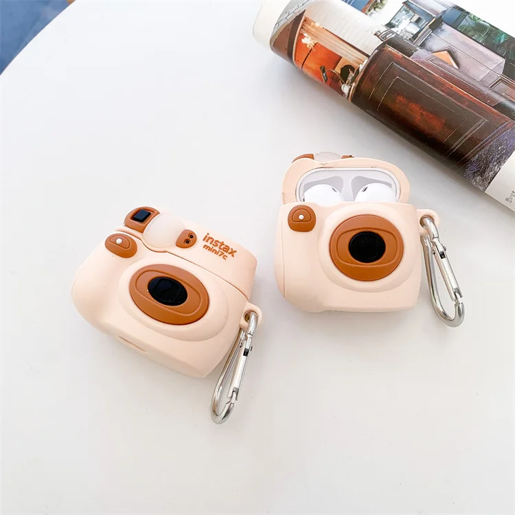 Wholesale Protective Case Shockproof Silicone Covers 3D Camera Case for Airpod 1 2 3 Pro for Air pods 3
Wholesale Protective Case Shockproof Silicone Covers 3D Camera Case for Airpod 1 2 3 Pro for Air pods 3