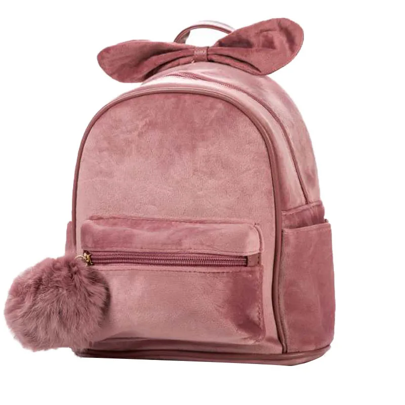 European and American trend velvet short plush backpack for girls Korean version of solid color women bags, Multi
European and American trend velvet short plush backpack for girls Korean version of solid color women bags, Multi