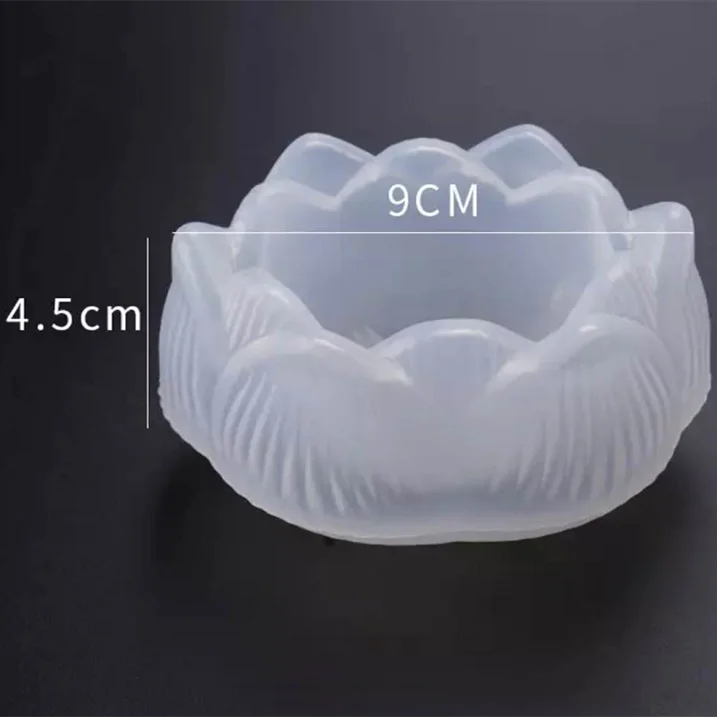 LOVE'N LV549L Our factory directly new DIY self-made lotus Candlestick ashtray box silicone epoxy resin mold
LOVE'N LV549L Our factory directly new DIY self-made lotus Candlestick ashtray box silicone epoxy resin mold