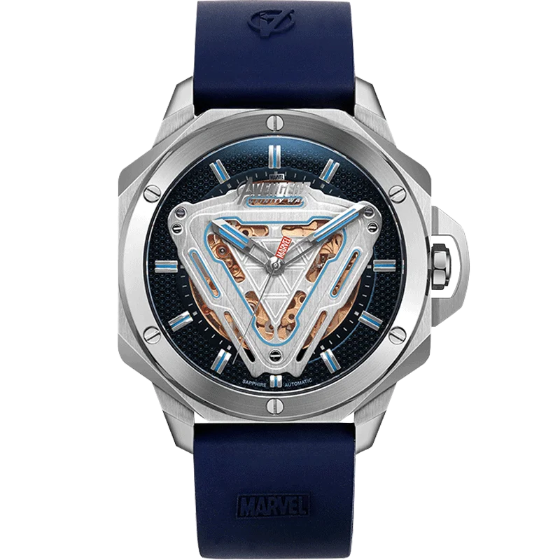 Dropshipping Fluoro Rubber Band Skeleton Luxury Automatic Watch for Iron-Man Fans
Dropshipping Fluoro Rubber Band Skeleton Luxury Automatic Watch for Iron-Man Fans