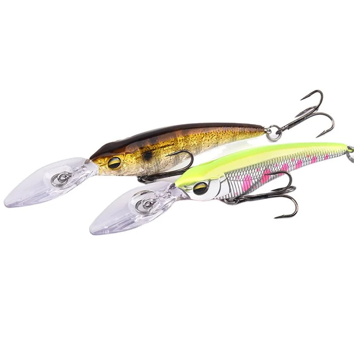 LUTAC Floating Minnow 60mm 5.5g NM1F ABS Hard Plastic Lure Artificial bait 3D Fish Eyes Treble Hook Fishing Gear, 5 colors
LUTAC Floating Minnow 60mm 5.5g NM1F ABS Hard Plastic Lure Artificial bait 3D Fish Eyes Treble Hook Fishing Gear, 5 colors